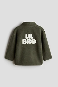 Teddy Fleece Half-Zip Sweatshirt