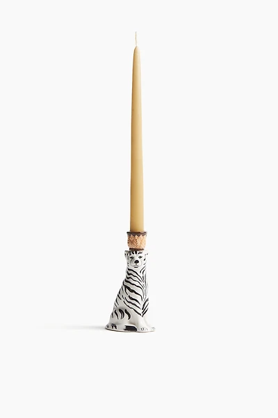 Stoneware Candlestick