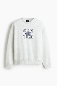 Oversized Printed Sweatshirt