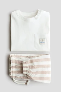 Ensemble 2 pièces en lin mélangé