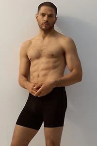 2-Pack Mid-Length Boxer Briefs with Lycra®