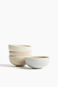 4-Pack Stoneware Bowls