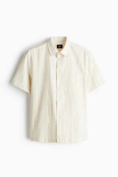 Regular-Fit Short-Sleeved Shirt