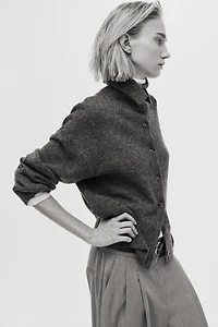 Cardigan with Collar