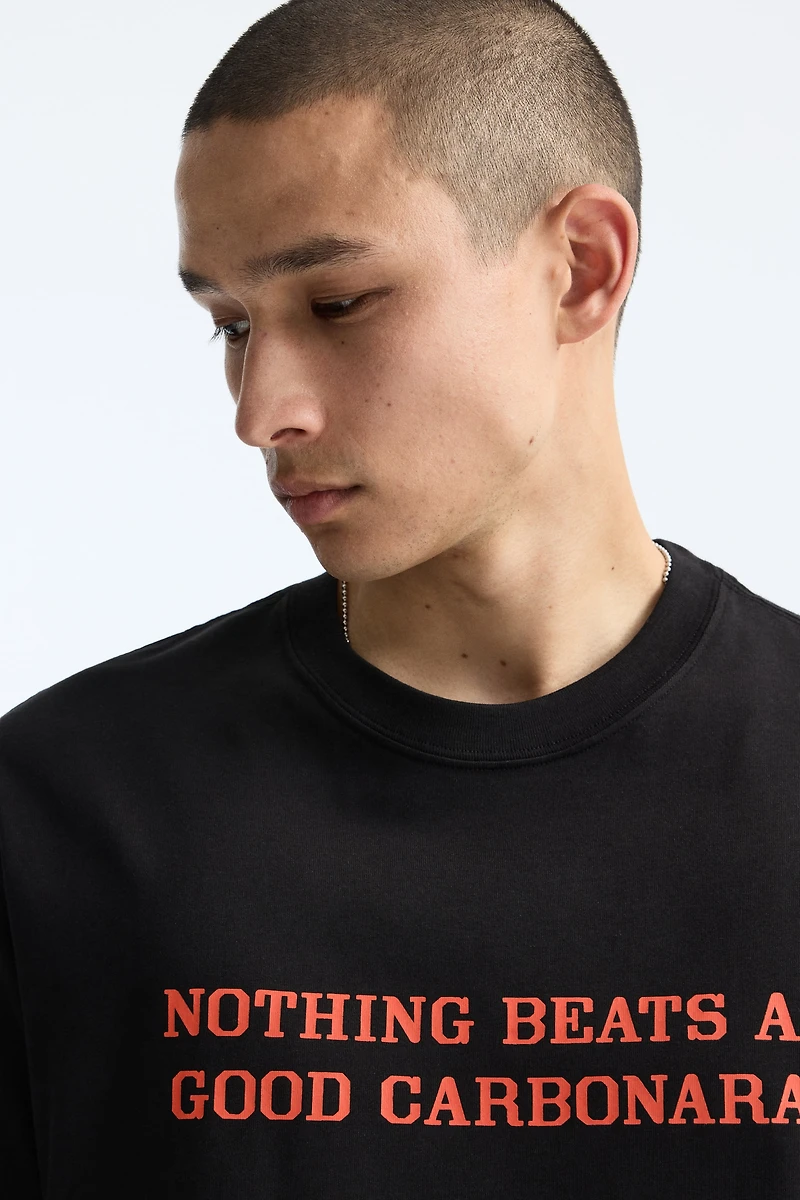 Loose Fit Printed T-shirt