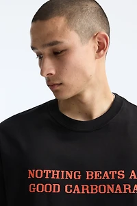 Loose Fit Printed T-shirt