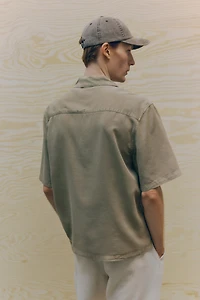 Regular Fit Lyocell Resort Shirt