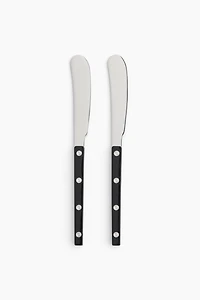 2-Pack Stainless Steel Butter Knives