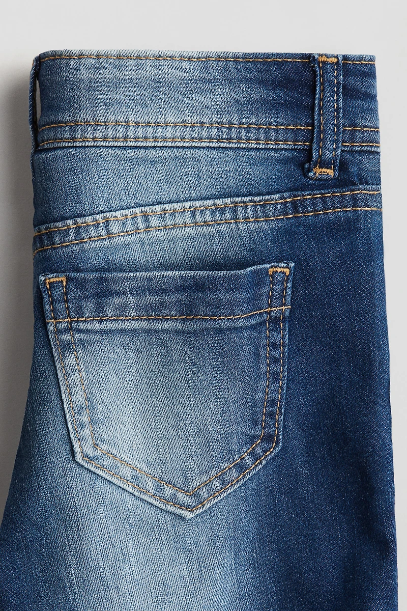 Flared Leg Low Jeans