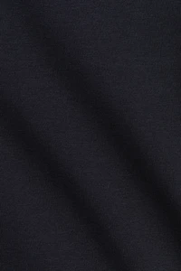 Foldover-Waist Cotton Pants