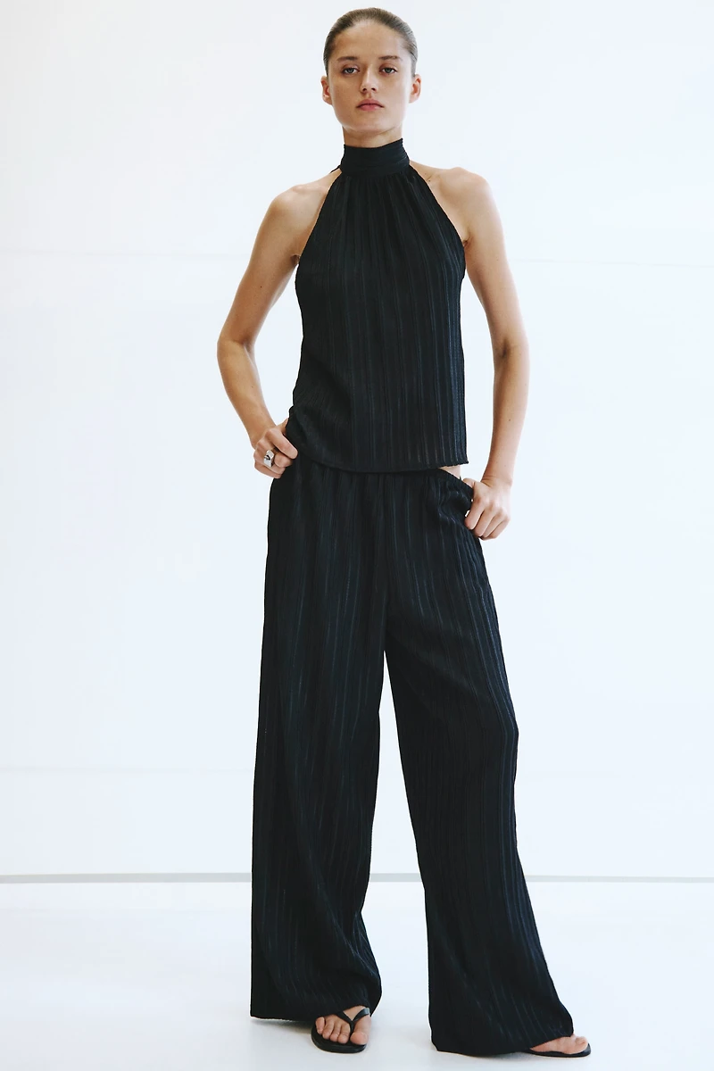 Textured Jersey Top