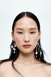 Mismatched Branch-Shaped Earrings