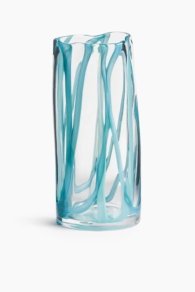 Grand vase en verre