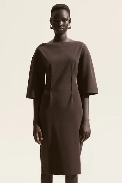 Defined-Waist T-Shirt Dress