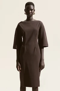 Defined-Waist T-Shirt Dress