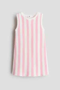 Textured Cotton Dress