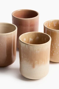 4-Pack Stoneware Mugs