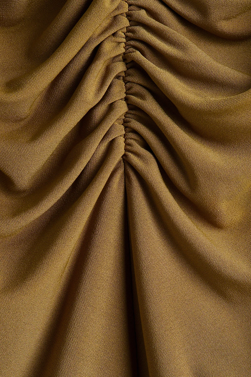 Draped Mini Dress
