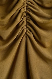Draped Mini Dress