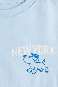 Printed Cotton T-Shirt