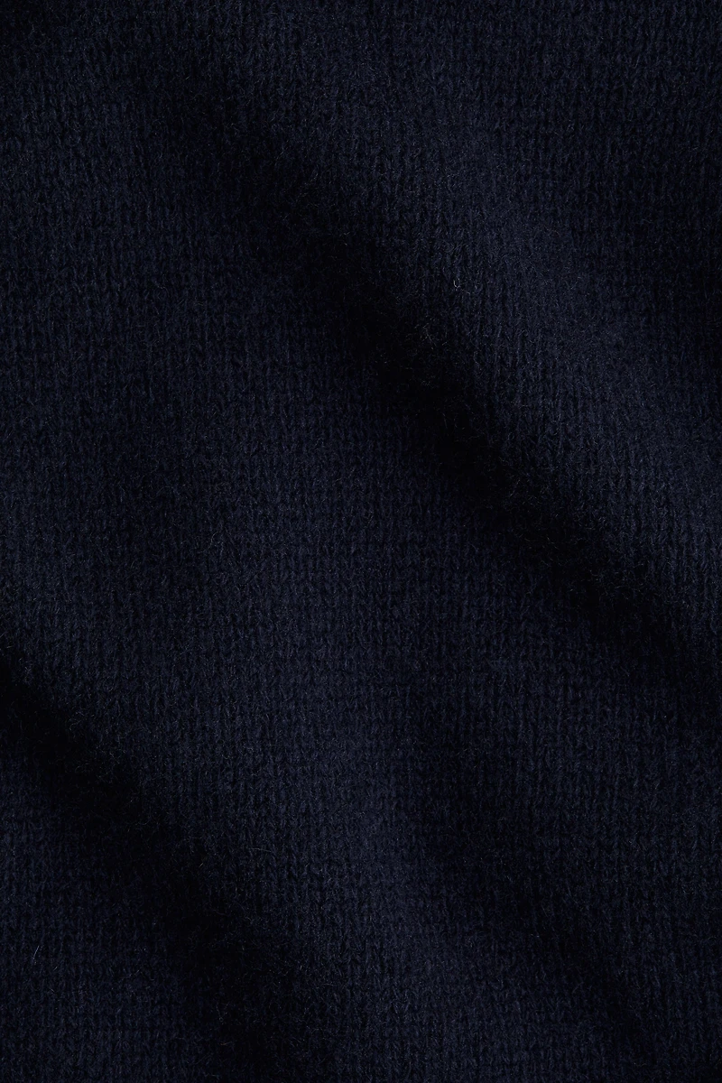 Cashmere-Blend Turtleneck Sweater