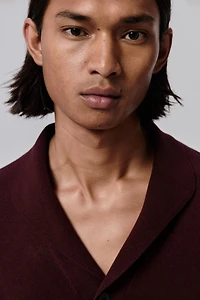 Regular-Fit Fine-Knit Shirt