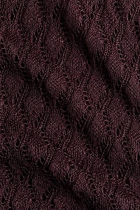 Shimmery Pointelle-Knit Pants