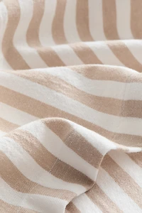 Nappe en lin mélangé