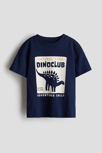 Printed Cotton T-Shirt