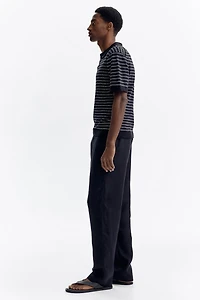 Regular-Fit Linen Pants