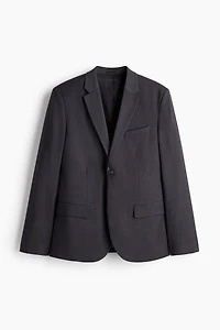 Skinny-Fit Single-Breasted Jacket