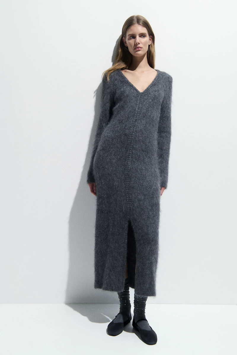 Suede Mary Jane Flats