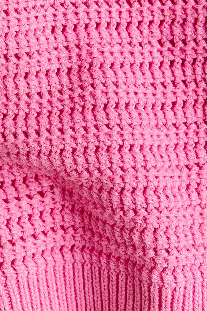 Chandail en tricot texturé