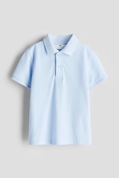 Cotton Pique Polo Shirt