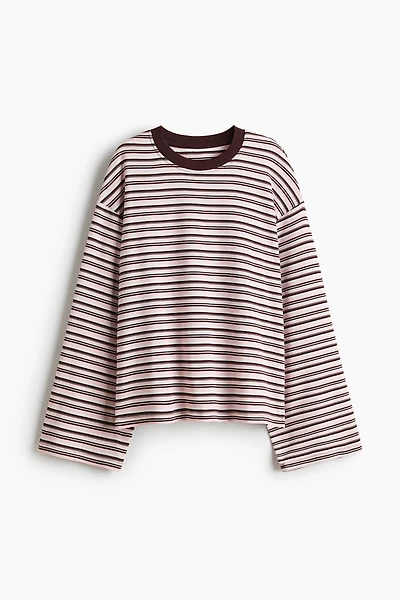 Long-Sleeved Cotton Top