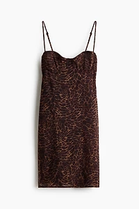 Robe ajustée en mesh