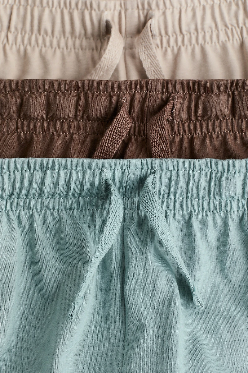 Lot de 3 shorts en jersey coton