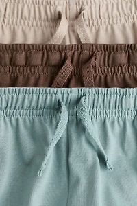 Lot de 3 shorts en jersey coton