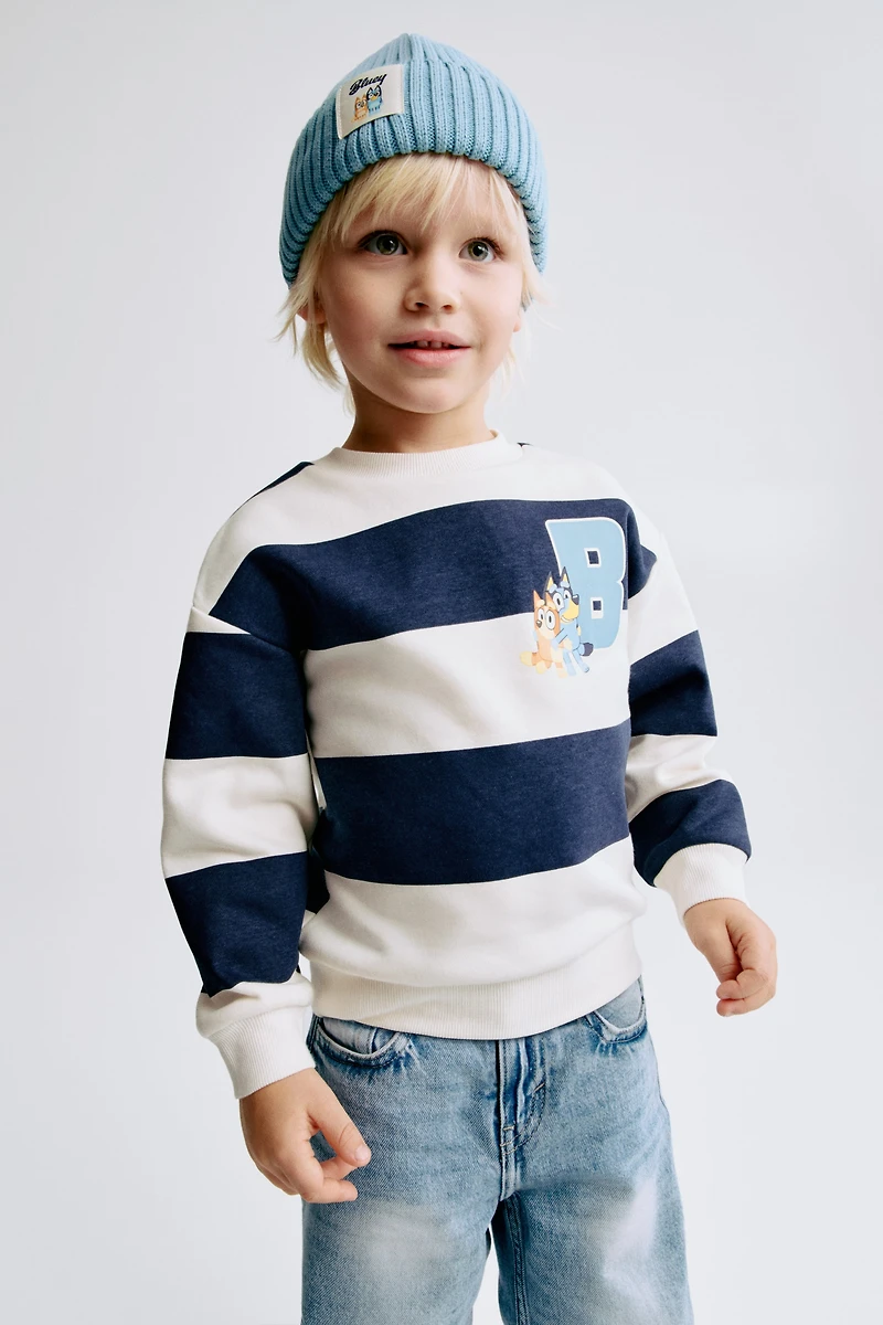 Oversized Printed Sweatshirt