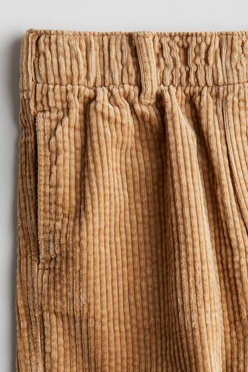 Cotton Corduroy Pants