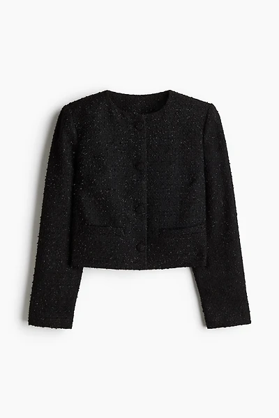 Veste en tissu bouclette