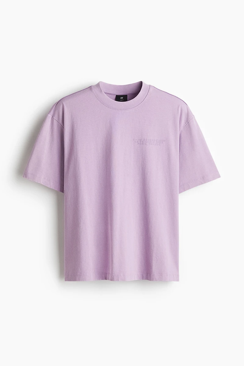 Boxy-Fit Washed T-Shirt