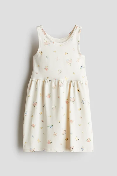 Patterned Cotton Dress