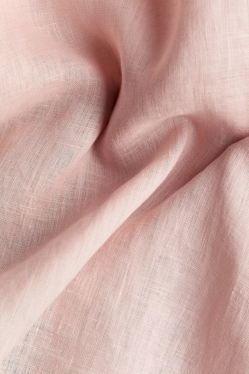 Robe trapèze en lin