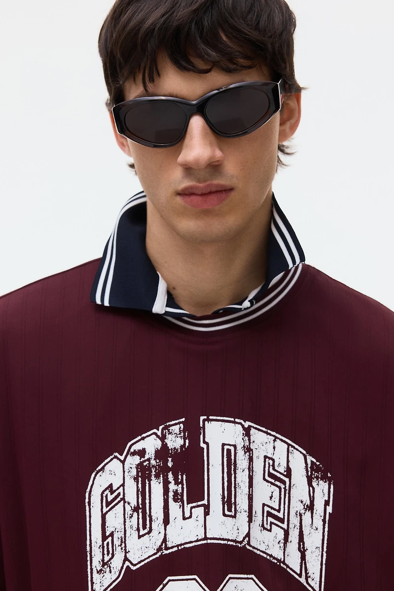 T-shirt imprimé ample