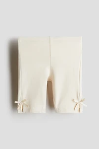 Bow-Detail Bike Shorts