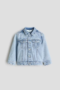 Embroidered Denim Jacket