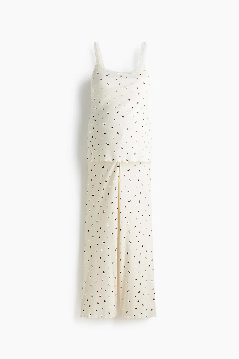 MAMA Pyjama côtelé