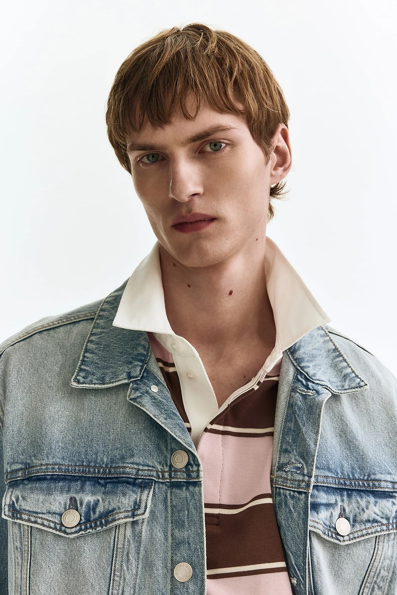 Loose-Fit Rugby Shirt