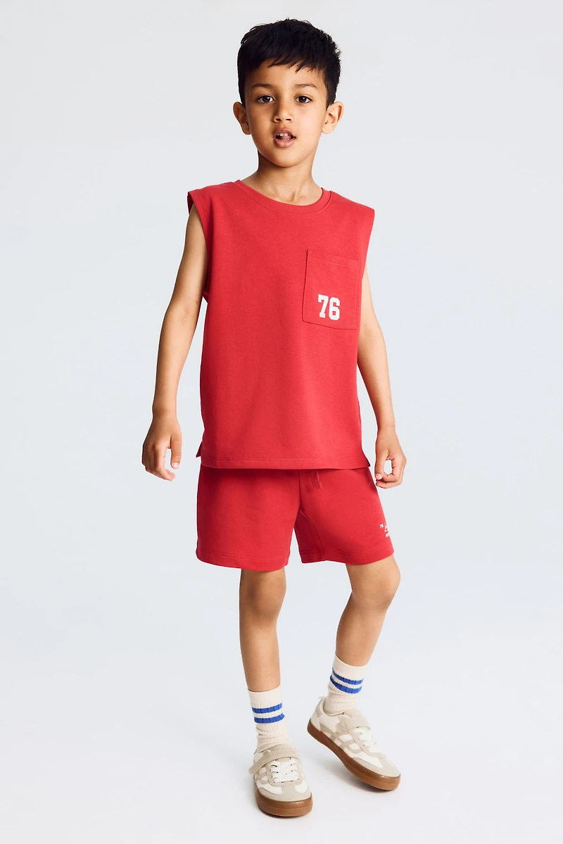 2-Piece Sweatshirt Fabric Set